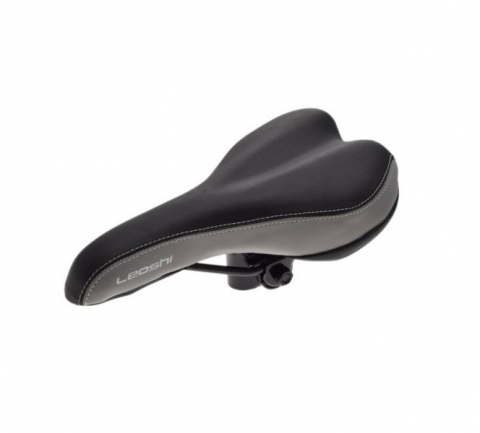 Suspensie-Cadru - Sa bicicleta MTB Leoshi, 260 x 160 mm, culoare negru/gri