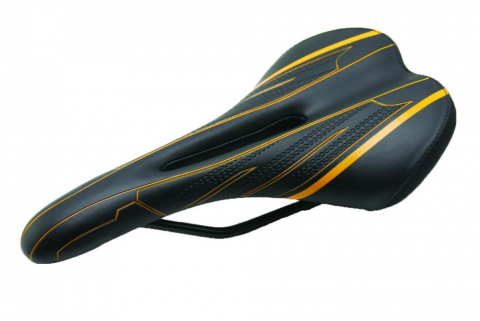 Suspensie-Cadru - Sa Bicicleta MTB/Road Hollow 271x135 mm Negru/Galben