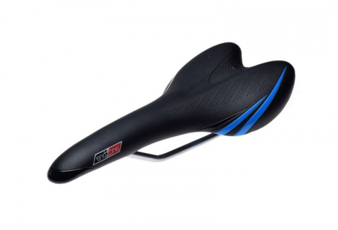 Suspensie-Cadru - Sa bicicleta sport VELO, VL-1200, MTB, Triatlon, culoare negru/albastru