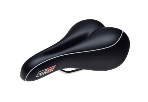 Suspensie-Cadru - Sa bicicleta, Velo, VL-4110, cu gel si gaura aerisire, culoare negru
