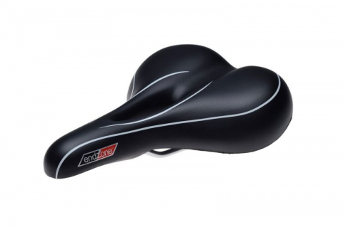 Suspensie-Cadru - Sa bicicleta, Velo, VL-6182, cu gel si gaura aerisire, culoare negru