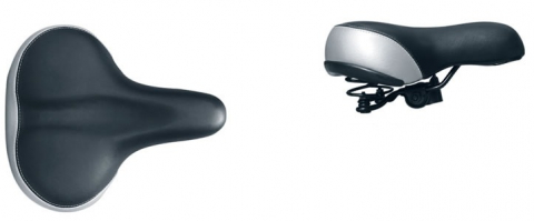 Suspensie-Cadru - Sa biciclete AZ-92BF-1A Jet Selle, cu arcuri, culoare negru/argintiu