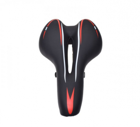 Suspensie-Cadru - Sa biciclete culoare negru/rosu