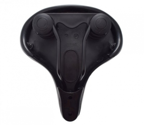 Sa biciclete din elastomer, exterior poliuretan flexibil, culoare negru [2]