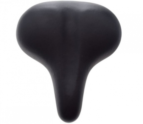 Sa biciclete din elastomer, exterior poliuretan flexibil, culoare negru [1]
