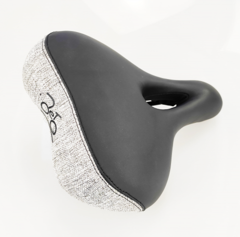 Sa biciclete Jet SM-1125H cu gaura, culoare negru/gri [2]