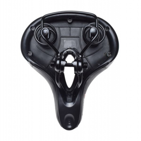 Sa cu arcuri WM pentru bicicleta cu gaura, culoare negru, Leoshi [2]