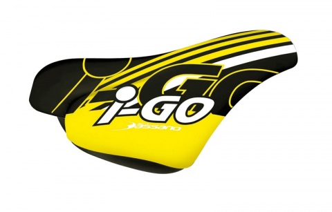 Suspensie-Cadru - Sa Selle Bassano I-GO, 250x155mm, culoare negru/galben