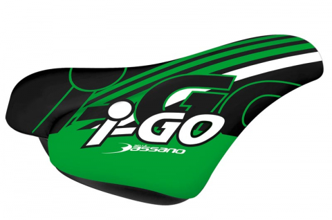 Suspensie-Cadru - Sa Selle Bassano I-GO, 250x155mm, culoare negru/verde