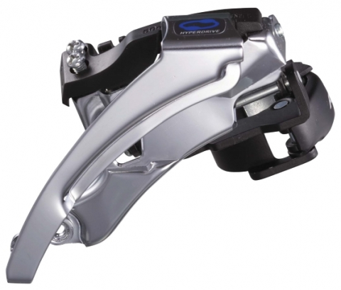 Schimbătoare Față - Schimbator Fata Shimano Altus Fd-M310, Triplu, Pt. 7/8 Vit. Pe Spate, Top Swing, Tragere Dubla, Colier 34.9Mm (Incl. Adaptor 31.8Mm & 28.6Mm), Pt. 42/48T, Unchi Cs 63-66, Cl 47.5/50Mm, Ambalat Ind.