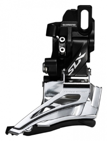 Schimbătoare Față - Schimbator fata Shimano SLX FD-M7025-D, dublu, pentru 11 viteze pe spate, direct mount, down swing, tragere dubla, unghi cs 66-69