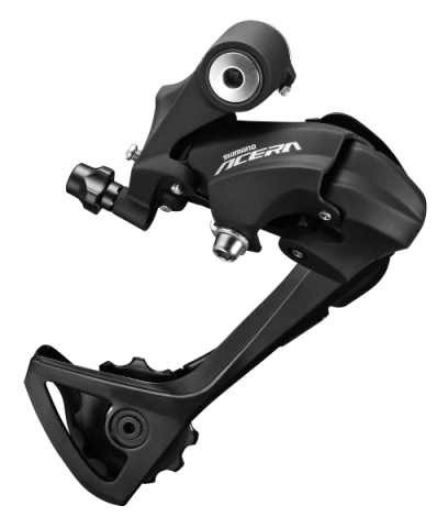 Schimbătoare Spate - Schimbator Spate Shimano Acera Rd-T3000-Sgs, 9 Vit., Top Normal, Prindere Directa, Negru, Ambalat Ind.
