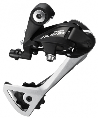 Sistem Schimbare Viteze - Schimbator Spate Shimano Alivio Rd-T4000-Sgs, 9 Vit., Top Normal, Prindere Directa, Negru, Ambalat Ind.