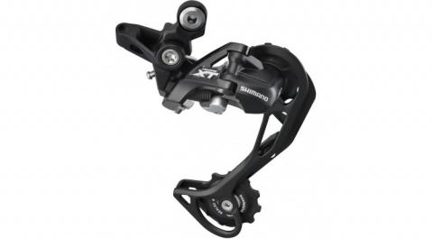 Sistem Schimbare Viteze - Schimbator spate Shimano Deore XT RD-M781-SGS, 10 viteze, Top-Normal, Shadow, prindere directa (compatibil direct mount), culoare negru