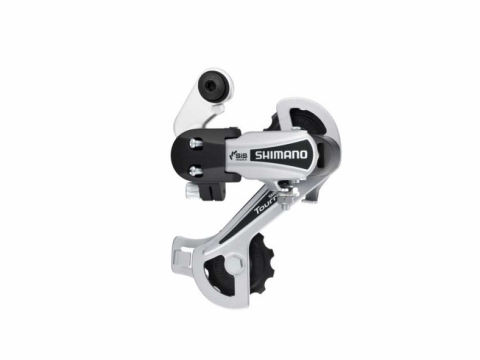 Sistem Schimbare Viteze - Schimbator Spate Shimano Tourney Rd-Ty21-B-Gs, 6 Vit., Prindere Directa, Argintiu, Vrac