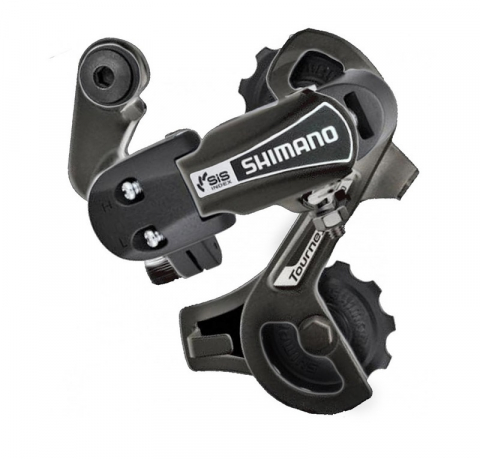 Schimbătoare Spate - Schimbator spate Shimano TOURNEY RD-TY21-B-SS 6 viteze prindere directa negru