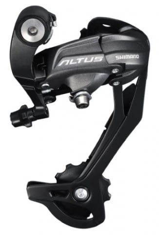 Sistem Schimbare Viteze - Schimbator spate shimano altus RD-M370-L-SGS, 9vit. prindere directa, culoare negru