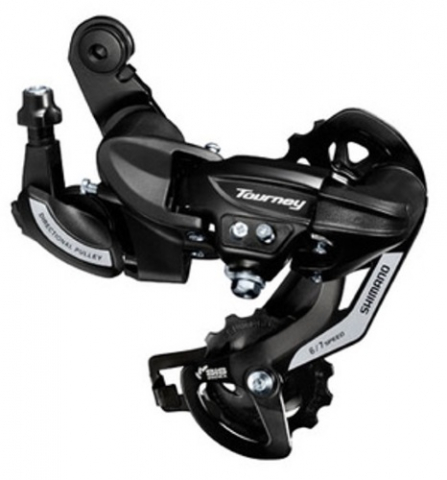 Sistem Schimbare Viteze - Schimbator Spate Shimano Tourney RD-TY500 6/7 viteze, culoare negru