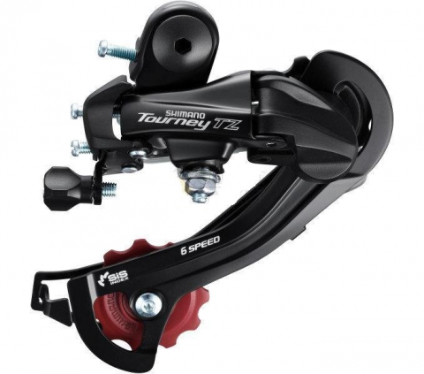 Schimbătoare Spate - Schimbator spate Shimano TourneyY RD-TZ500-GS 6 viteze prindere directa