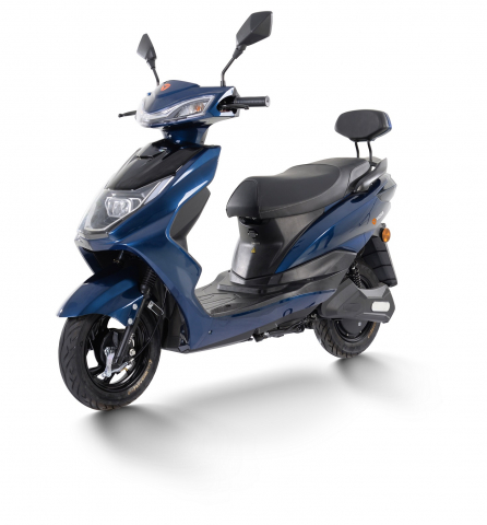 Vehicule Electrice - Scuter electric ZT-36 Luna EEC, 1800w, 60V, 20 ah, autonomie 45km, culoare albastru