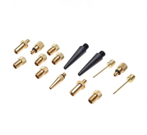 Anvelope-Camere - Set 15 reductii pentru pompa umflat roti si mingi
