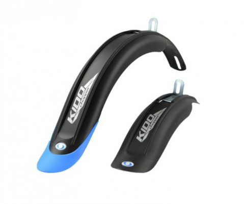 Accesorii-Design-Ornament - Set 2 aparatoare noroi pentru bicicleta de 16"-18", culoare negru/albastru