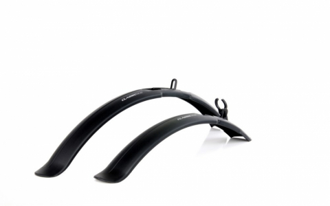 Accesorii-Design-Ornament - Set 2 aparatori roti biciclete 24"-26", Simpla Classic SDE universale, culoare negru