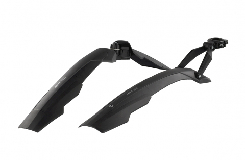 Aripi - Set 2 aparatori roti biciclete, Simpla ADHD SDL lungi 27.5 "-29", culoare negru