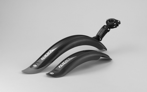 Accesorii-Design-Ornament - Set 2 aparatori roti biciclete, Simpla KIDO CHOPPER SDE 16 ", culoare negru/titan