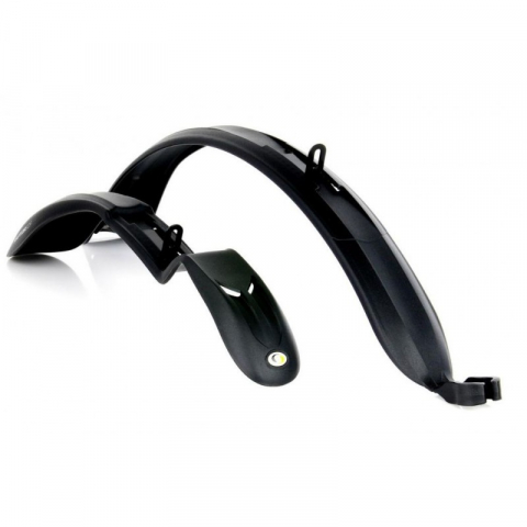 Accesorii-Design-Ornament - Set 2 aparatori roti biciclete, Simpla RAPTOR SHORT 26-28", culoare negru