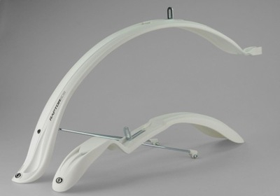 Accesorii-Design-Ornament - Set 2 aparatori roti biciclete,Simpla RAPTOR SHORT STAYS 26 '' - 28 '', culoare alb