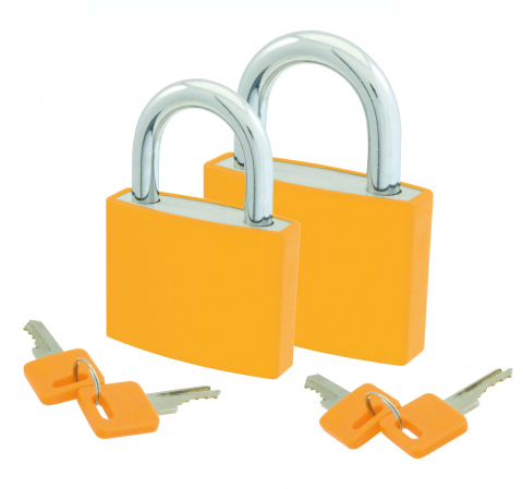 Accesorii-Design-Ornament - Set 2 Lacate 40/50mm Portocaliu