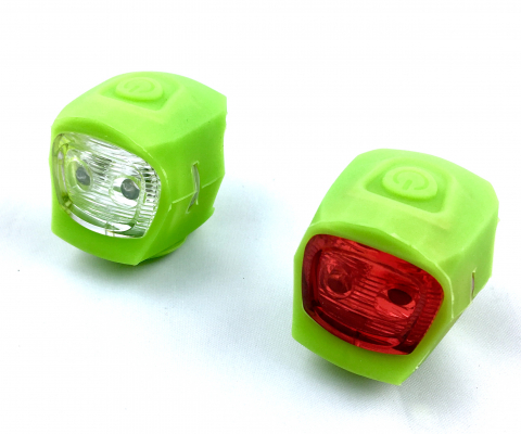 Set Far+Stop - Set 2 lampi far si stop S90 2 led, culoare verde