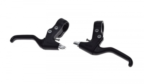 Sistem Frânare - Set 2 manete frana biciclete, v-brake, din plastic