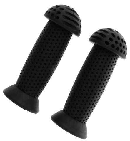Accesorii-Design-Ornament - Set 2 mansoane bicicleta copii Jet G-112, culoare negru, lungime 100mm