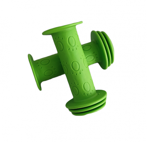 Set 2 mansoane bicicleta copii Jet G-126, culoare verde, lungime 90mm [2]