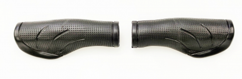 Set 2 mansoane biciclete KRIS Ergo 0104, 120mm, culoare negru [1]