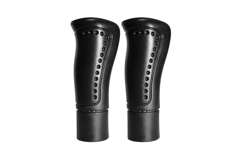 Accesorii-Design-Ornament - Set 2 mansoane biciclete KRIS Ergo, 120mm, culoare negru