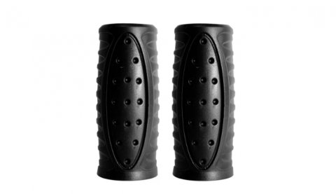 Mansoane - Set 2 mansoane biciclete KRIS Shogun, 90mm, PVC, culoare negru