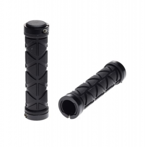 Accesorii-Design-Ornament - Set 2 mansoane biciclete, lungime 120 mm, culoare negru, fixare colier