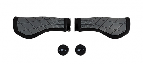 Set 2 mansoane ergonomice, Jet G-315, culoare negru/gri [1]
