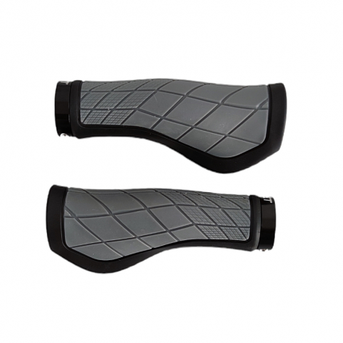 Set 2 mansoane ergonomice, Jet G-315, culoare negru/gri [2]