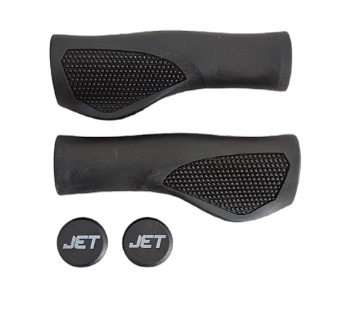 Set 2 mansoane ergonomice, Jet G-330, culoare negru [2]