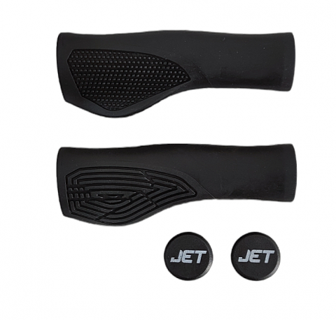 Set 2 mansoane ergonomice, Jet G-330, culoare negru [3]