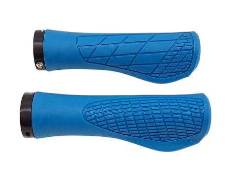 Mansoane - Set 2 mansoane ergonomice, JET GR6639, culoare albastru, L 133mm, inel de fixare inclus 22mm