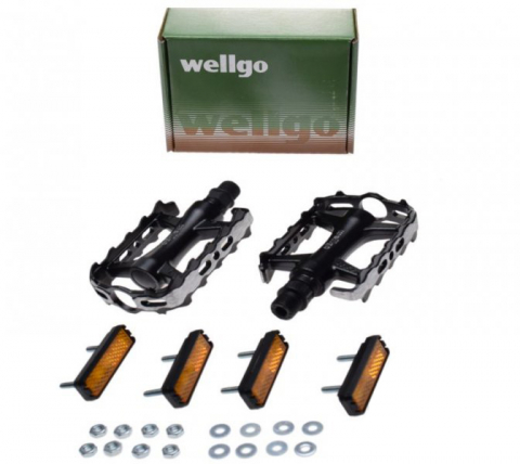 Transmisie & Accesorii - Set 2 pedale Wellgo,  filet 9/16