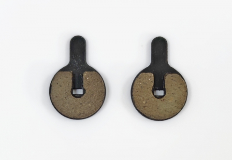 Sistem Frânare - Set 2 placute frana JET-23-2 Semi-metalice - Tektro IOX/NOVELA 2010-