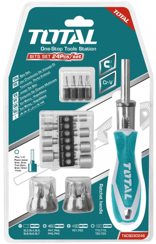 Atelier Scule - Set 24 Surubelnite cu clichet