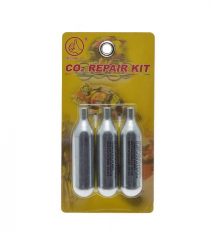 Anvelope-Camere - Set 3 cartuse CO2, 16 gr