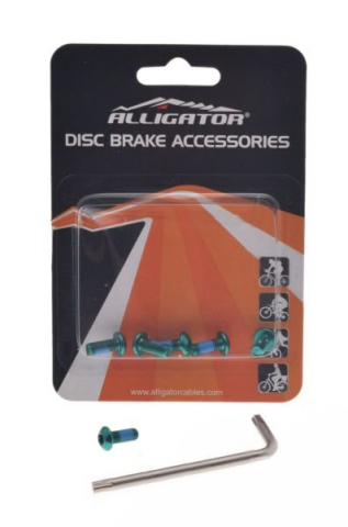 Sistem Frânare - Set 6 suruburi prindere disc frana biciclete